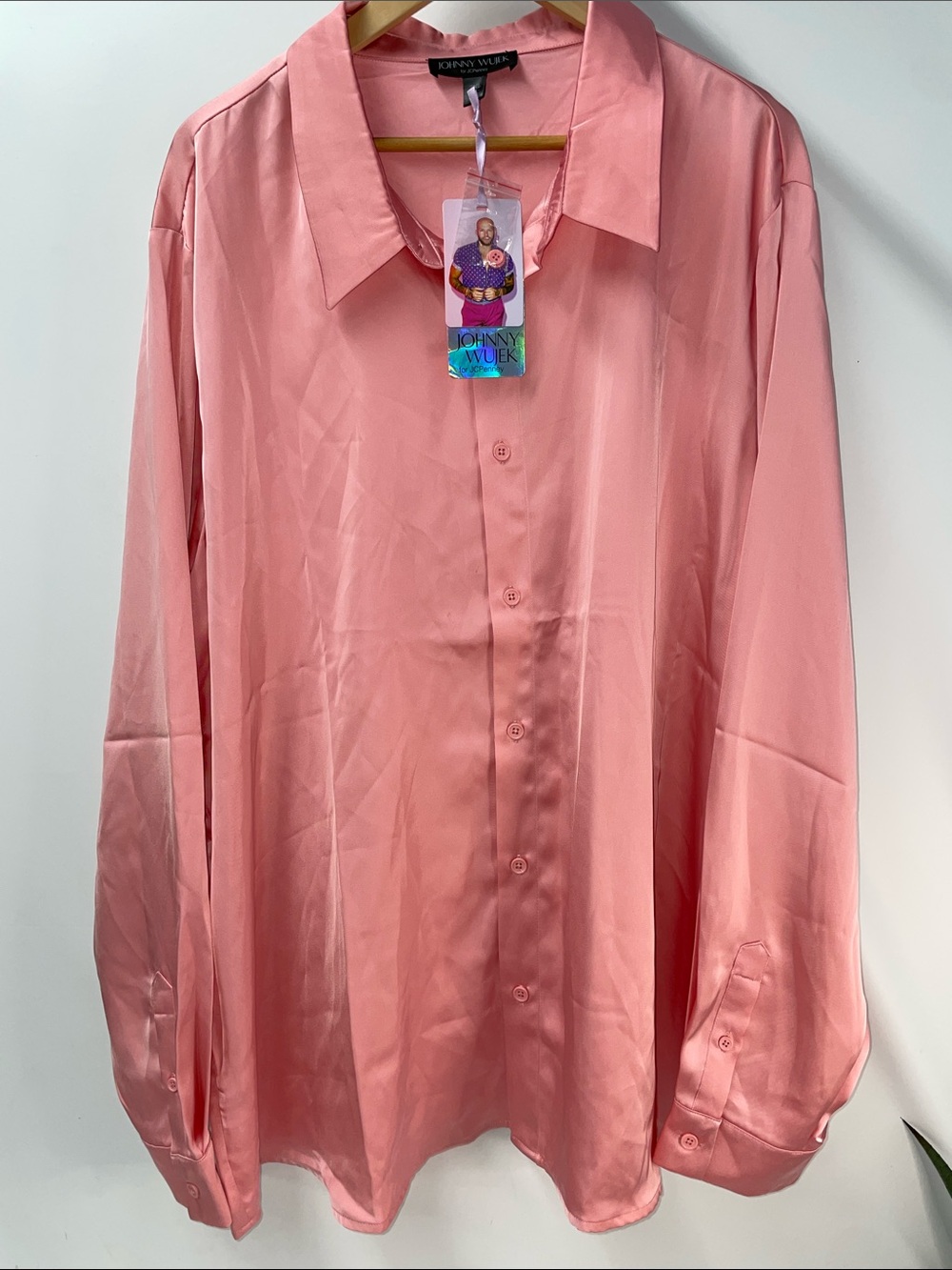 JOHNNY WUJEK CELEBRATE COLLECTION PINK BLOUSE FTL-07-198